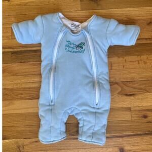 Baby Merlin's Magic Sleepsuit in Light Blue Size Small 3-6 months